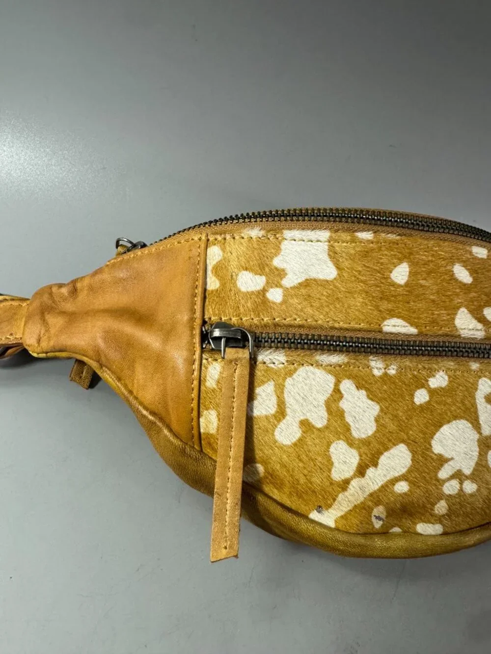 Free People Hair-on-Hide Sling Bag
